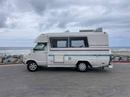 Image result for Blue 1970 Motor Home