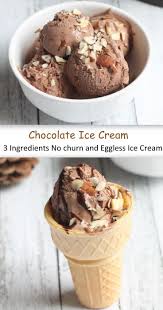 Chocolate Ice Cream 3 Ingredients Recipe Chocolate Ice Cream Recipe Chocolate Ice Cream Easy Ice Cream Recipe