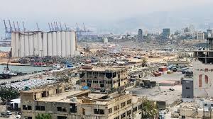 A capsized ship lies in the water at the site of the aug. Beirut Explosion Was Like A Nuclear Blast Say Lebanese Architects