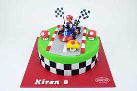 Happy birthday super mahrio ultimate metal forum. Mario Kart Cake Mario 3d Printed Cake 3d Cake Store