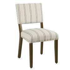 Camilo Stripe Upholstered Dining Chair Striped Dining Chairs Dining Chair Upholstery Dining Chairs