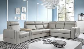 Découvrez notre gamme de canapés : Canape Dangle Convertible En Cuir Avec Fonction Electrique Relax