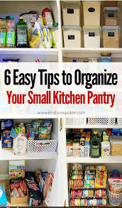Small kitchen pantry storage ideas. Small Pantry Organization Ideas Pantry Makeover Kindly Unspoken