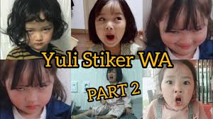 Check spelling or type a new query. Tingkah Lucu Kwon Yuli ê¶Œìœ¨ì´ Stiker Anak Kecil Viral Di Whatsapp Part 2 Youtube