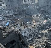 Images Show Destruction From Israeli Strike on Gaza Refugee Camp