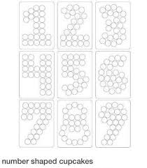 One Two Three Four Five Six Seven Eight Nine 10 Numbers Cupcakes Template One Two Three Four Five Six Seven Eight Nine Pull Apart Cupcake Cake Pull Apart Cupcake Cake Cake Pulls Birthday Cupcakes