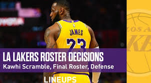 Player stats within player tab and current player information with depth chart order. Los Angeles Lakers Roster After Kawhi Leonard Free Agency Scramble Vogel Lineup Decisions Incoming