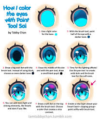 Eye Color Tutorial By Iamtabbychan Anime Eye Drawing Digital Painting Tutorials Digital Art Tutorial