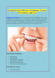 Swollen gums after dental fixtures and implants: Gingivitis Gum Disease Symptoms Causes Prevention And Care