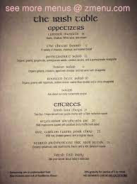 Prior to this experience, hayato was the resort manager at the henderson beach resort, in destin, florida. Online Menu Of Irish Table Restaurant Cannon Beach Oregon 97110 Zmenu