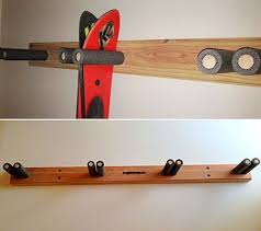 Diy ski rack plans thanks for downloading the diy pete ski rack plans from ryobi nation. Vertical Ski Wall Rack Mount In 2021 Ski Storage Ski Rack Skiing