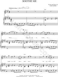 Great music classic r&b even though myself and lady aren't from the time of sam & dave music we still enjoy it and enjoy it together. Sims Twins Soothe Me Sheet Music In A Major Download Print Sku Mn0046486