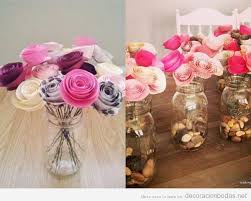 Las mesas de centro son un indispensable para el hogar, el mueble perfecto que el salón albergue cientos de momentos con los tuyos. Centros De Mesa De Boda Diy Hazlos Tu Mismo Con Estos Tutoriales Paso A Paso Por Poco Dinero Decoracion Bodas