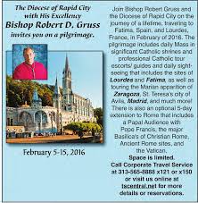 Wishing every blessing upon you! +Bishop Robert Gruss