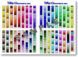 Adgraphics Color Chart