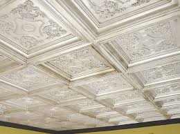 Coffered Look Faux Tin Ceiling Tile Faux Tin Ceiling Tiles Faux Tin Ceiling Faux Tin
