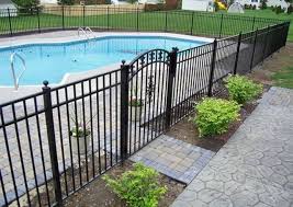 30 Stylish And Practical Pool Fence Designs Digsdigs