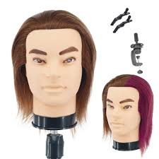 Amazon.com : Male Mannequin Head with Human Hair 12'' Barber Mannequin Head  Practice Male Haircut 100% Manikin Head Doll Head for Hairdresser Cutting  Styling with Clamp Stand (Brown) : Beauty & Personal Care