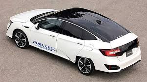 The clarity's onboard fuel cell holds enough hydrogen for up to 360 miles of driving. Honda Clarity Fuel Cell Commercial Car Hydrogen Cars Now