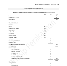 Bahagian pengurusan akaun & sistem. Contoh Soalan Akaun Penyata Pendapatan Selangor P