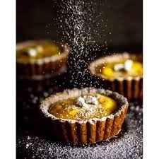 Cardamom Infused Mango Lassi Tarts With Almond Crust By Itsthymetoeat Quick Easy Recipe The Feedfeed Recipe Desserts Mango Lassi Sweet Tarts