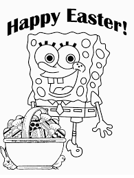 Happy easter egg find the item spring hidden pictures printable preschool worksheets. Spongebob Easter Coloring Pages Coloring Home