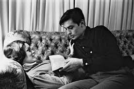 Their love story was tormented and passionate: Alain Delon Romy Schneider On We Heart It