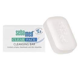 The Sebamed Clear Face Bar Effectively Fights Blackheads Pimples And Skin Impurities This Soap Free Cleansing Bar Is Espe Clear Face Sebamed Cleansing Face