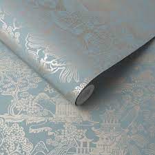 Basuto Duck Egg Wallpaper Blue Wallpaper Graham Brown Teal and duck egg blue wallpaper | wallpaper colours. basuto duck egg wallpaper