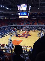 Auburn Arena Interactive Seating Chart