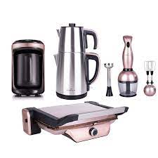 #smeg #toaster #kettle #retro #smegturkiye #gold #rosegold #rose #tasarım #dekorasyon #kitchen #design #luxurylifestyle #luxury #luxurylife. Karaca 4lu Hatir Hup Kahve Makineli Elektrikli Ceyiz Seti Rosegold Karaca