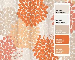 Popular Items For Shower Curtain On Etsy Orange Shower Curtain Floral Shower Curtains Peach Bathroom