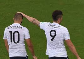 Kylian mbappe has been the subject of heavy marking in every fixture so far. Karim Benzema Takes Random Pop At Olivier Giroud Over France Spot We Ain T Got No History