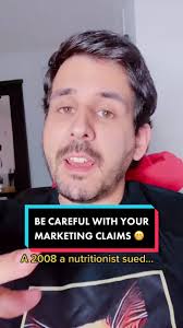 Advertisement or Video Nutrition Claim