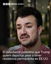 Mahmoud Khalil fue uno de los rostros más visibles de las protestas de la  Universidad de Columbia contra la guerra en Gaza 👉 https://bbc.in/3DmOtHX