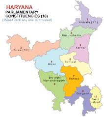 2019 Haryana Lok Sabha Constituency Elections Parliament Constituency Election Results 2014 2019 Haryana