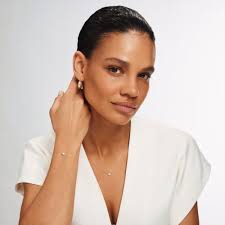 Isabel Bernard Cadeau d'Isabel 14 Carat Golden Necklace and Bracelet  giftset IB90029