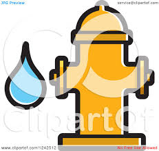 We would like to show you a description here but the site won't allow us. Clipart Of A Yellow Fire Hydrant And Water Drop Royalty Free Vector Illustration By Lal Perera 1242512