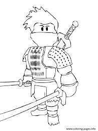 Each printable highlights a word that starts. Roblox Ninja Coloring Pages Printable