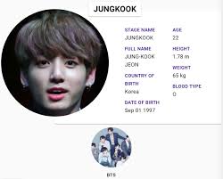 Maybe you would like to learn more about one of these? Jungkook Bts Profile Bts Face Bts Members Age Bts Korea