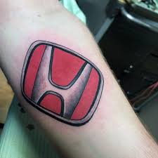 People get real scared of em cause they are permanent, but tattoos can really just chronicle a part of your life that you are happy about. 40 Honda Tattoo Ideas For Men Automotive Designs