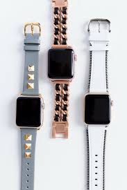 Black And Gold Apple Watch Band Apple Watch Bands For The Fashion Set Studs Chainlink And More Apple Watch Accessories Apple Watch Fashion Apple Watch Bands Women