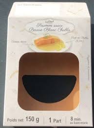 Pave De Saumon Sauce Beurre Blanc Chablis Lechef 150 G