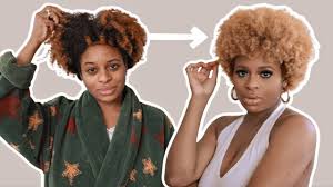 My hair is naturally black so when i want something different, i go blonde. A Ronke Raji Diy Tutorial On How To Dye Your Natural Hair Blonde Watch Bellanaija