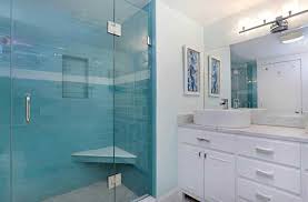 These unique shower stall seats have seals to prevent water from seeping into the bathroom. Shower Bench Ideas Built In Freestanding Designs Designing Idea