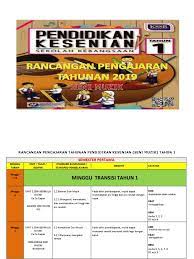 Rancangan yang berbentuk jadual ini amat berguna kepada pihak tersebut ini dapat memudahkan kerja para guru terutamanya ketika transisi pelajar tahun 1. Rpt Pendidikan Kesenian Seni Muzik Thn 1 2019