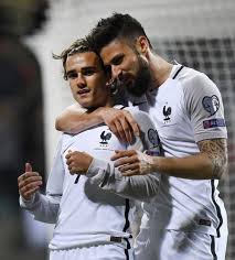 Following yussuf poulsen's effort for denmark, see which teams have been fastest out. Olivier Giroud And Antoine Griezmann France National Team Love The Beautiful Game Les Bleus Footba Antoine Griezmann Griezmann French National Soccer Team
