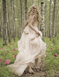 Running Bride Whimsical Dress Fairytale Fashion Photoshoot