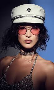 Create wallpapers & backgrounds for mobile, tablet & desktop devices. Bella Hadid Chrome Hearts 1280x2120 Wallpaper Teahub Io