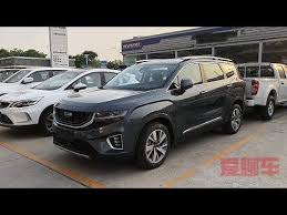 吉利最大suv豪越 geely haoyue 亮相 車內有2 2米平板大床 geely haoyue 2020 suv review suv car suv car